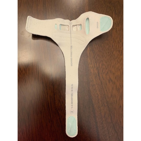 2nd Generation Owlet sock size 2 in GREEN - Picture 2 of 3